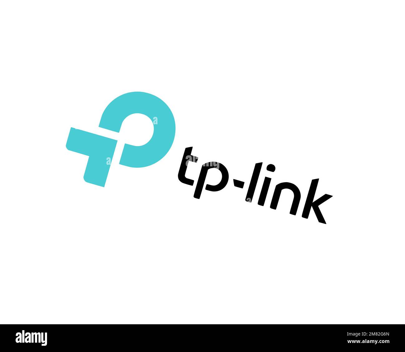 TP Link, rotated logo, white background B Stock Photo - Alamy