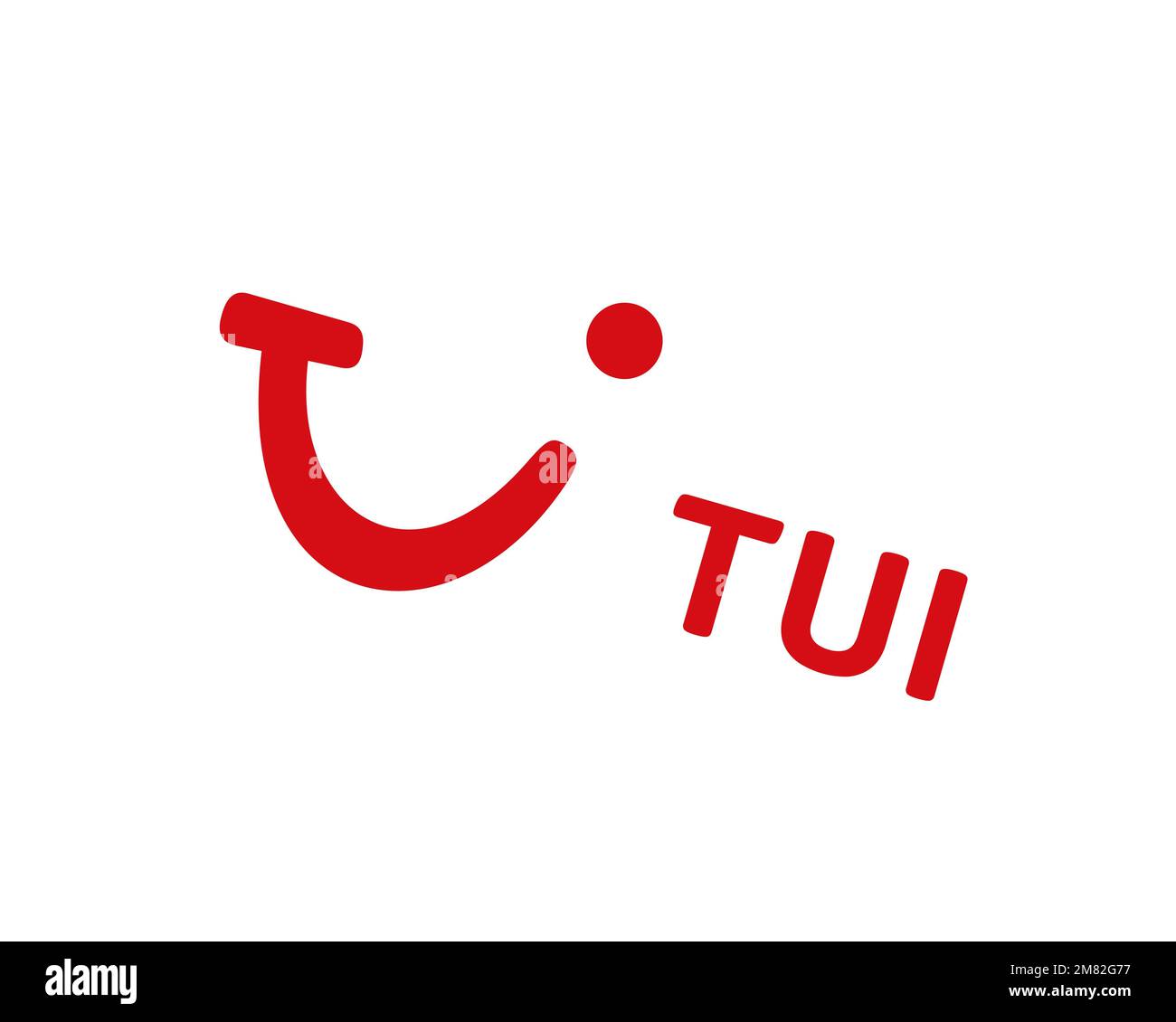 TUI Airways, rotated logo, white background B Stock Photo - Alamy