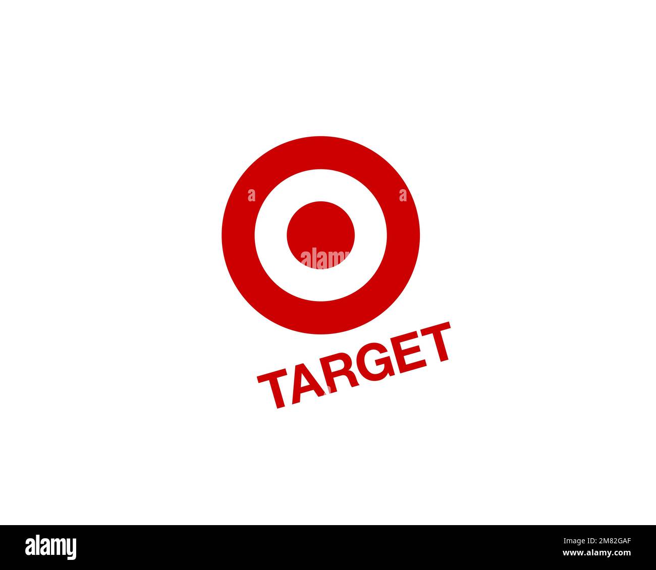 Target Canada, Rotated Logo, White Background Stock Photo Alamy