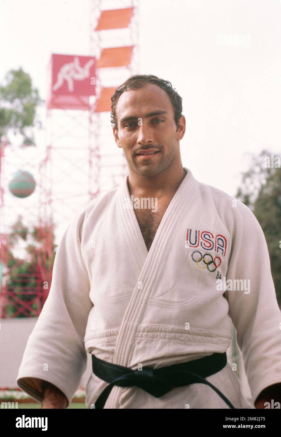 Captain Leo White from Fort Carson, Colorado, a member of the judo team