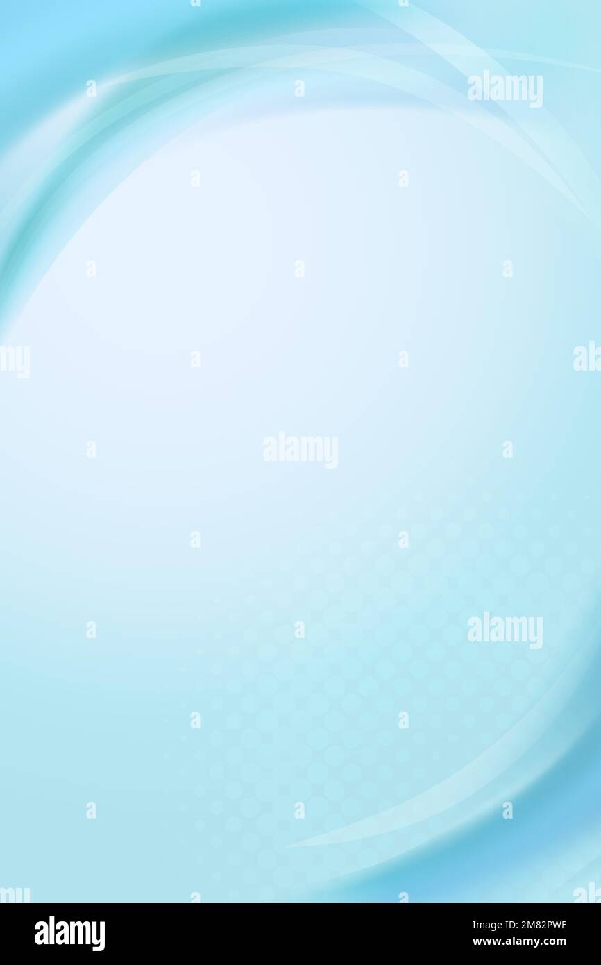 Light blue curve frame template vector stock vector image art alamy