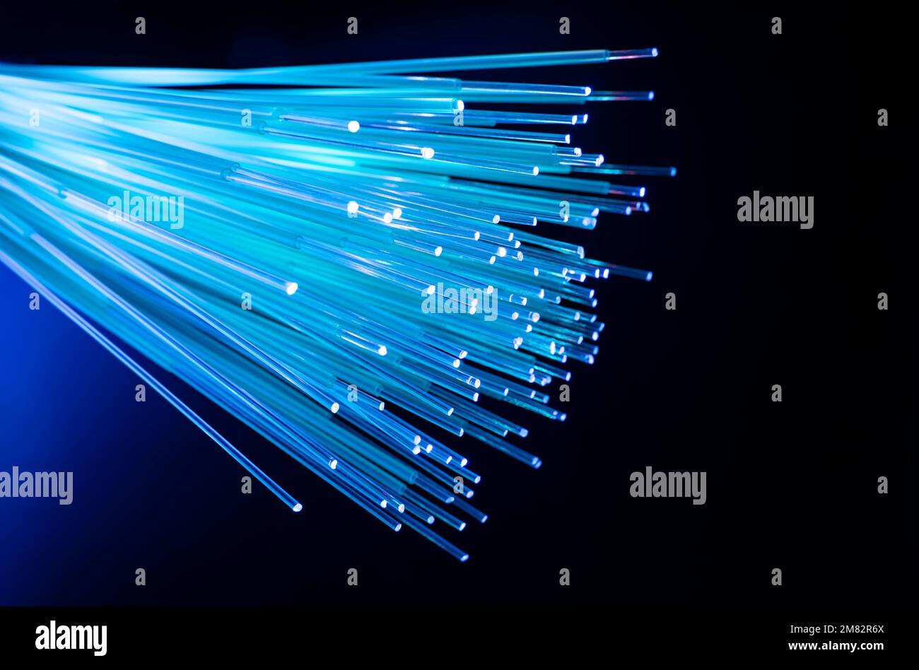 Fiber optics lights abstract background Stock Photo Alamy