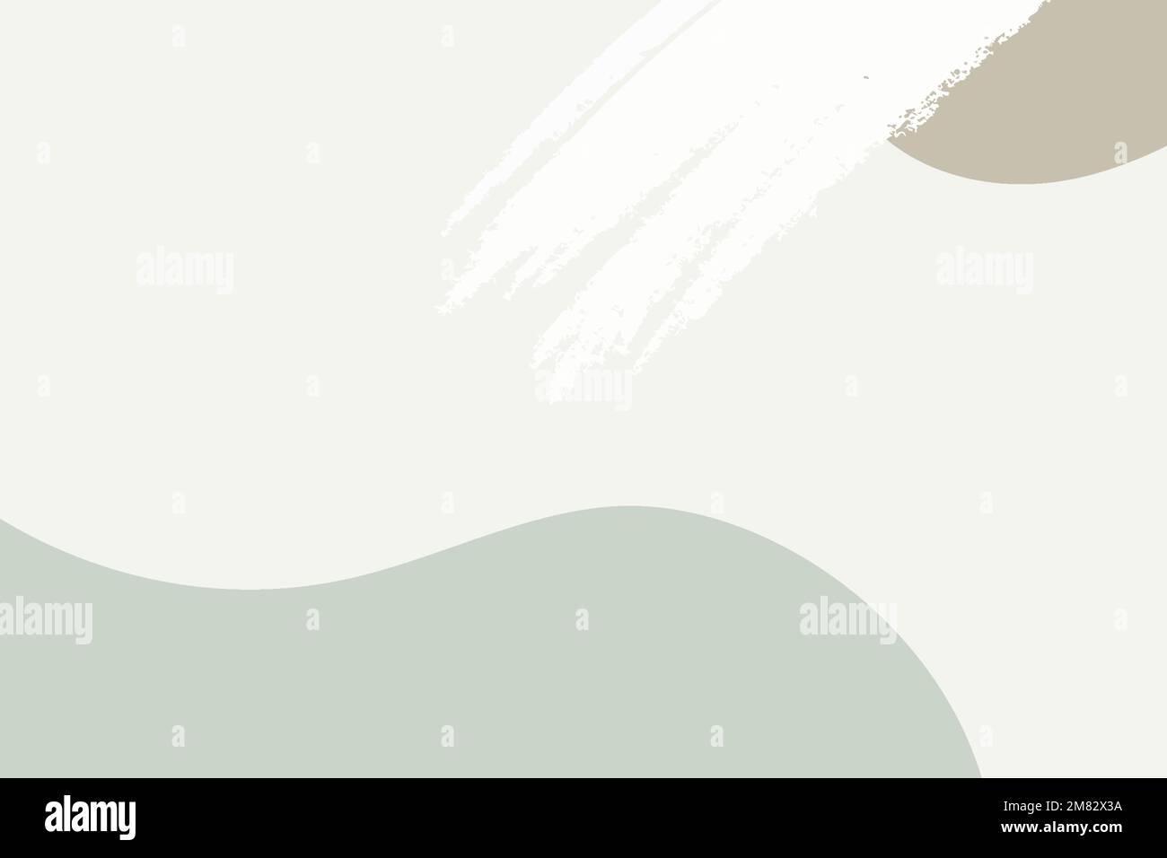 Vector pastel green and brown abstract textured background Stock Vector