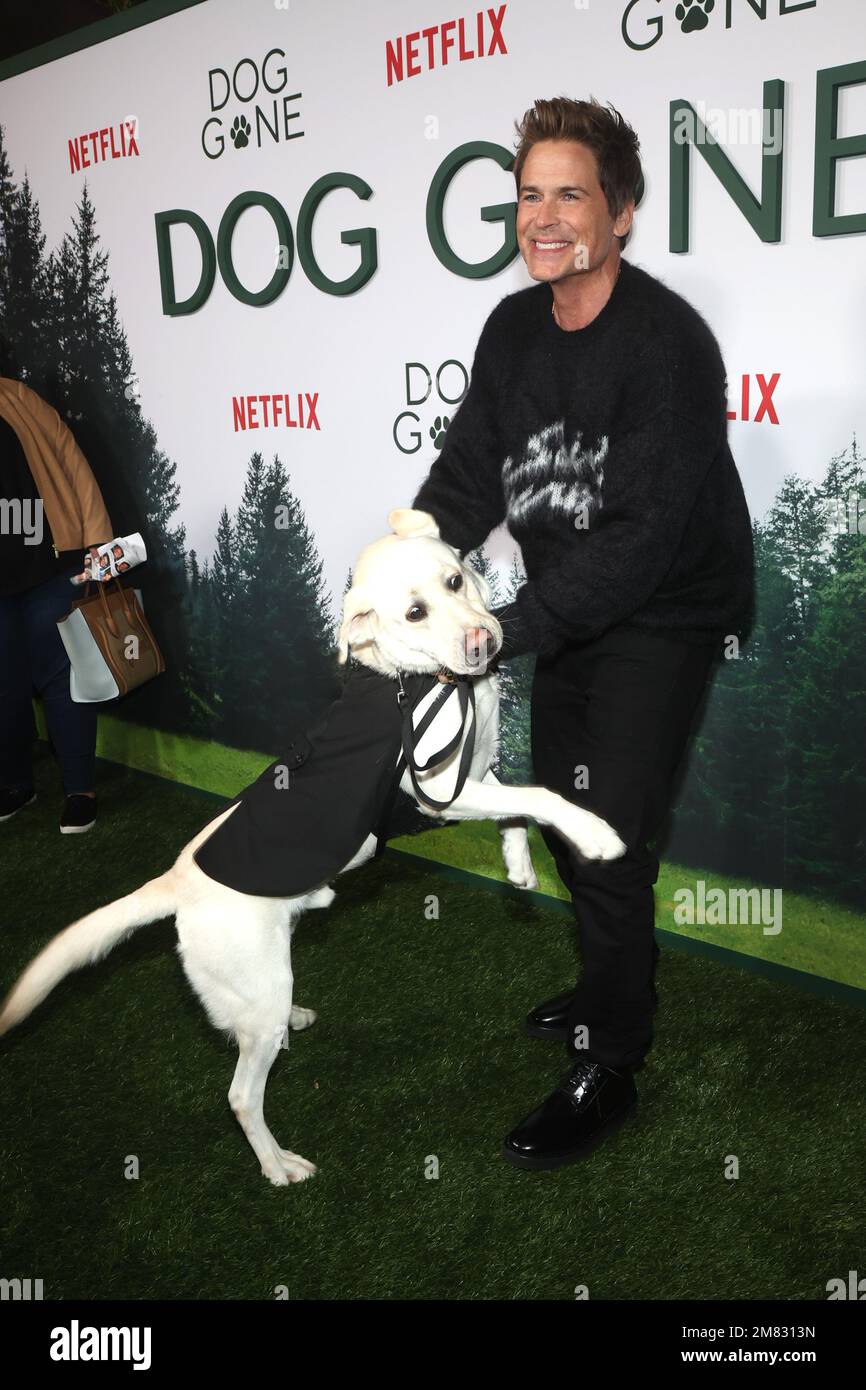 Los Angeles, Ca. 11th Jan, 2023. Rob Lowe at the LA Premiere of Dog Gone at The Bay Theater in Los Angeles, California on January 11, 2023. Credit: Faye Sadou/Media Punch/Alamy Live News Stock Photo