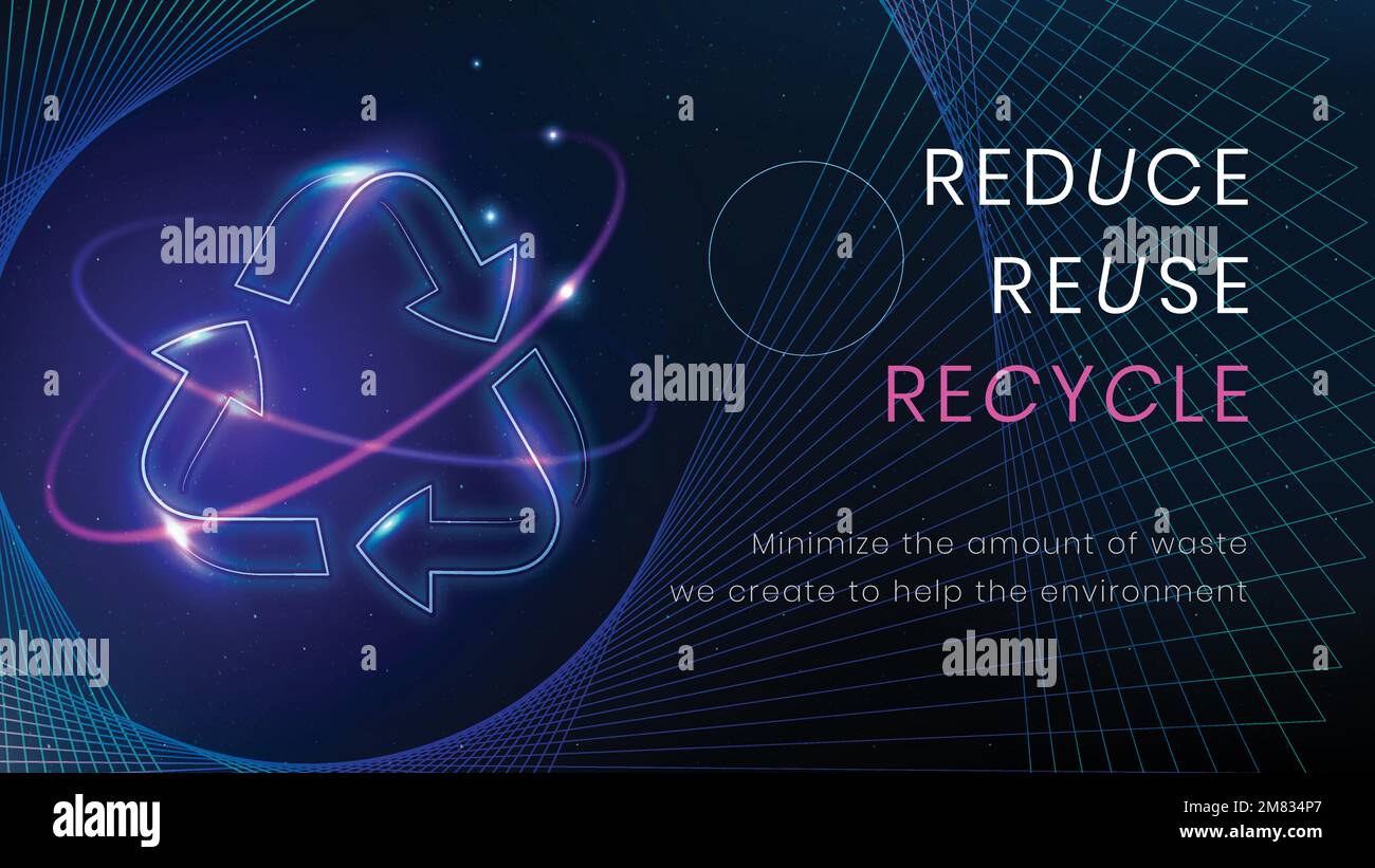Recycle environment banner template vector Stock Vector Image & Art Alamy
