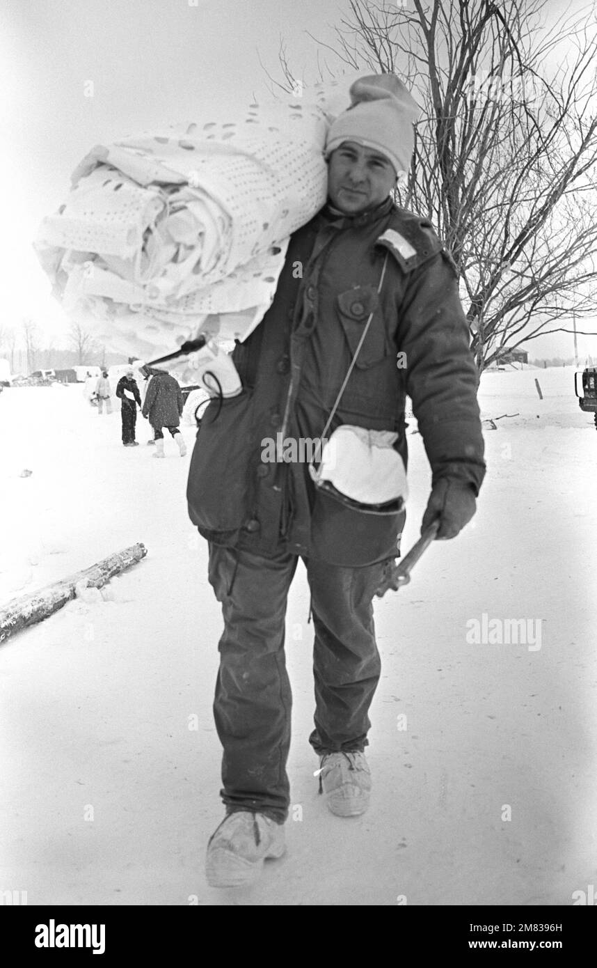 DM-SN-87-10965. Subject Operation/Series: NEZ ROUGE Country: Canada (CAN) Stock Photo