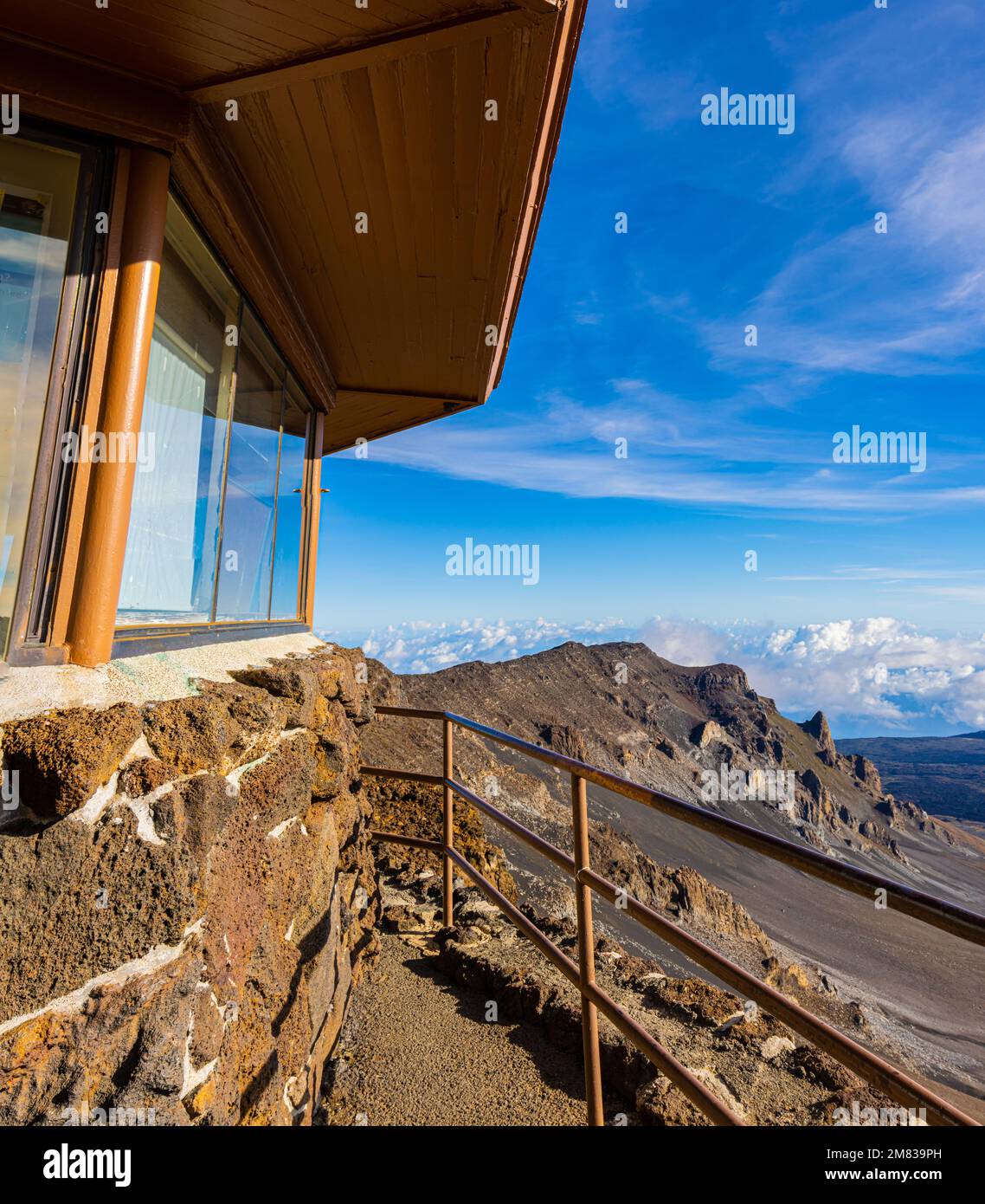Haleakala Visitor Center on The Rim of Haleakala Crater, Haleakala