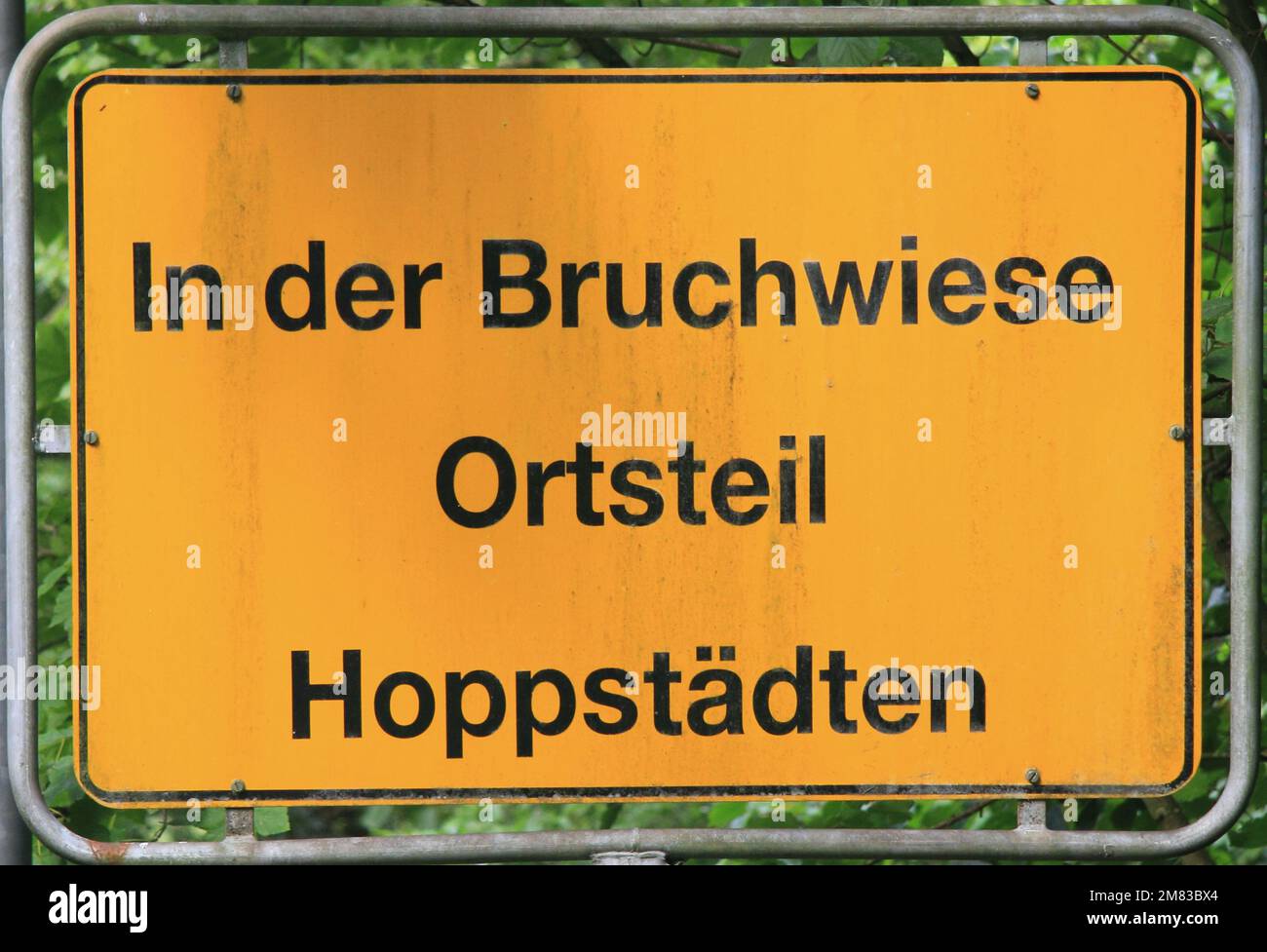 Rlp Signs Bruchwiese hi-res stock photography and images - Alamy