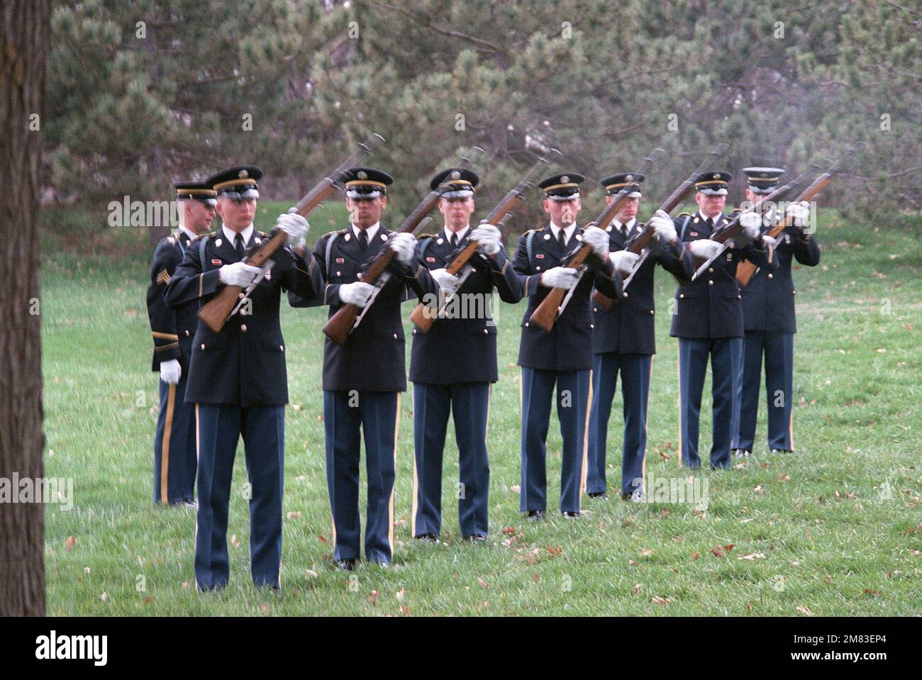 DA-SC-85-12399. Base: Arlington State: Virginia (VA) Country: United States Of America (USA) Stock Photo