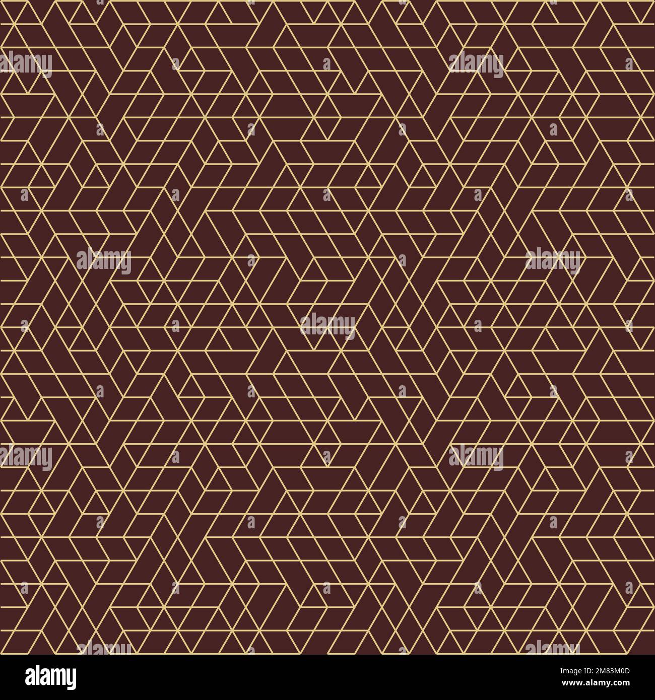 Seamless geometric background for your designs. Modern vector brown and ...
