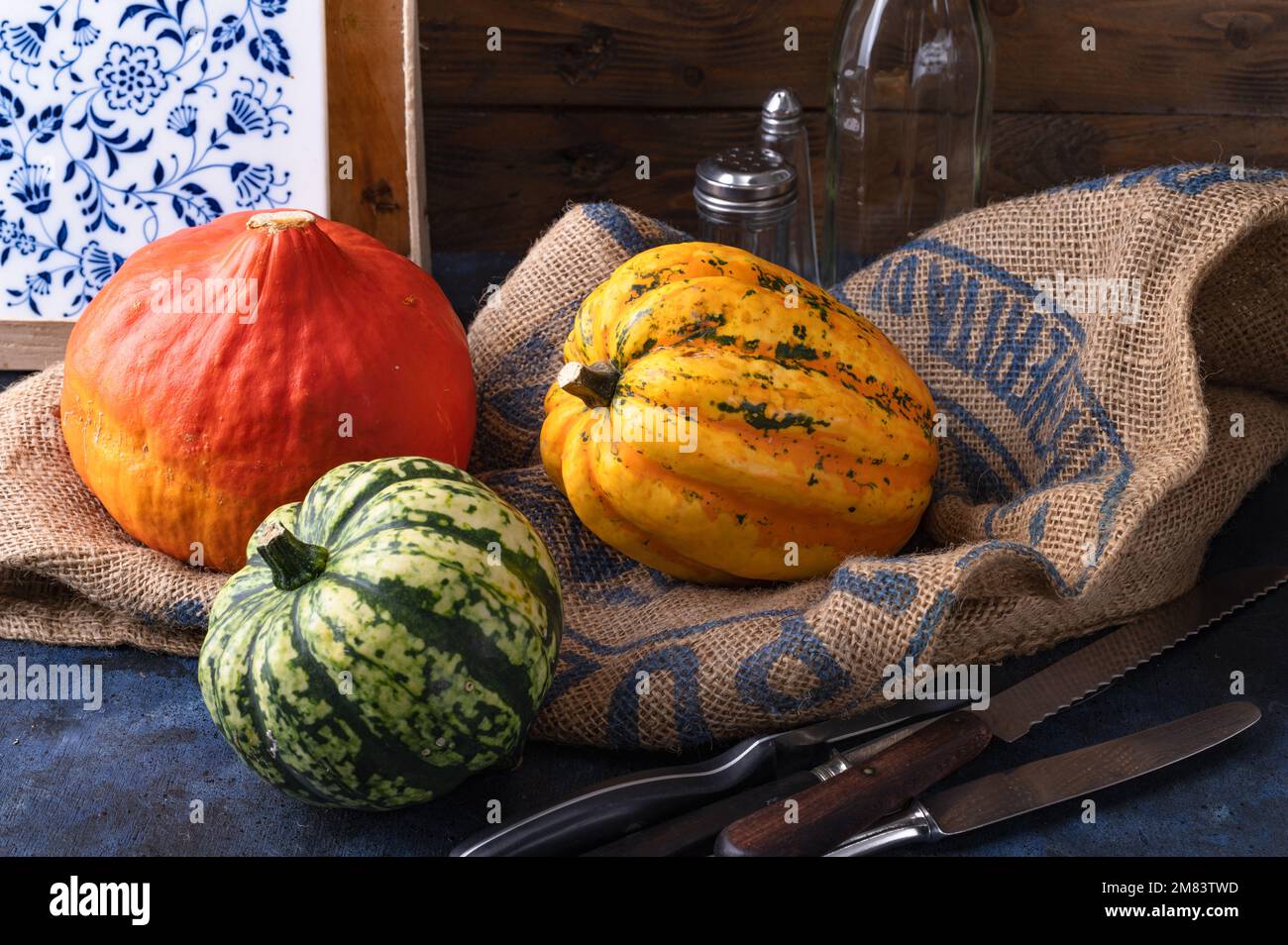 Box With Mini Pumpkins Stock Photo Alamy Box with mini pumpkins stock photo alamy