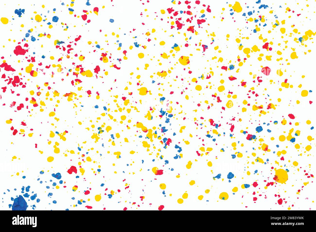 Colorful background vector with wax melted crayon art Stock Vector