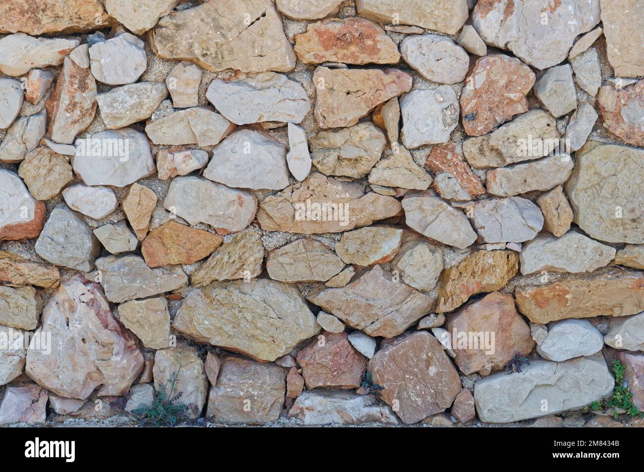 Basque Stone Texture A stone wall texture background in Spain, Provinze of Alicante Stock ...