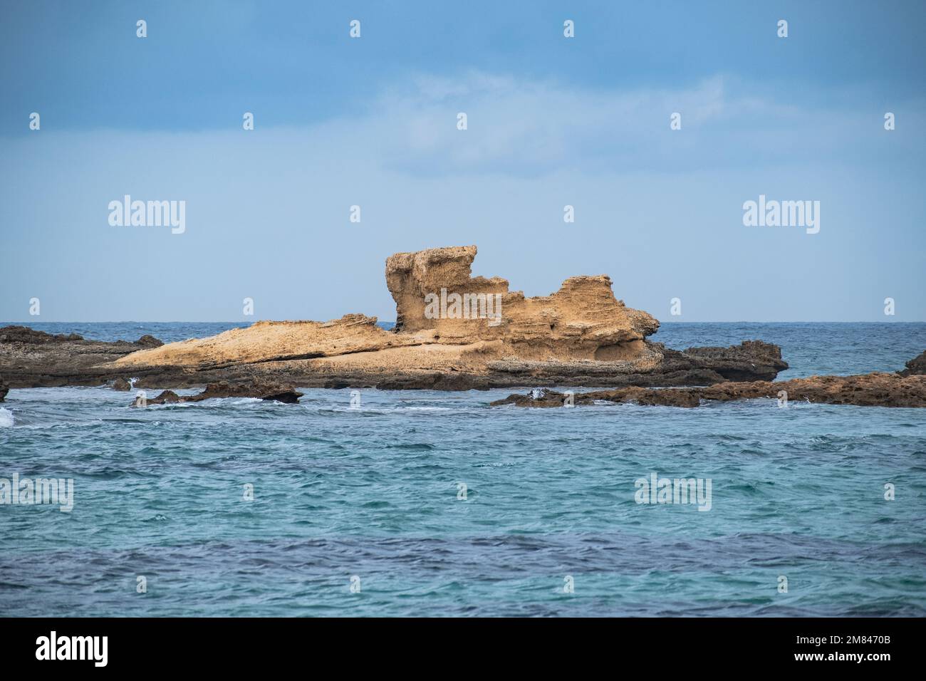 Capo Mannu beach, Sardegna Stock Photo