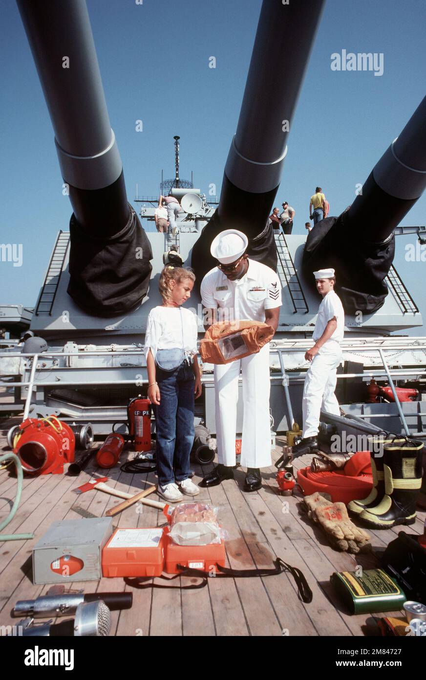 Hull Maintenance Technician First Class Bernard Preston answers