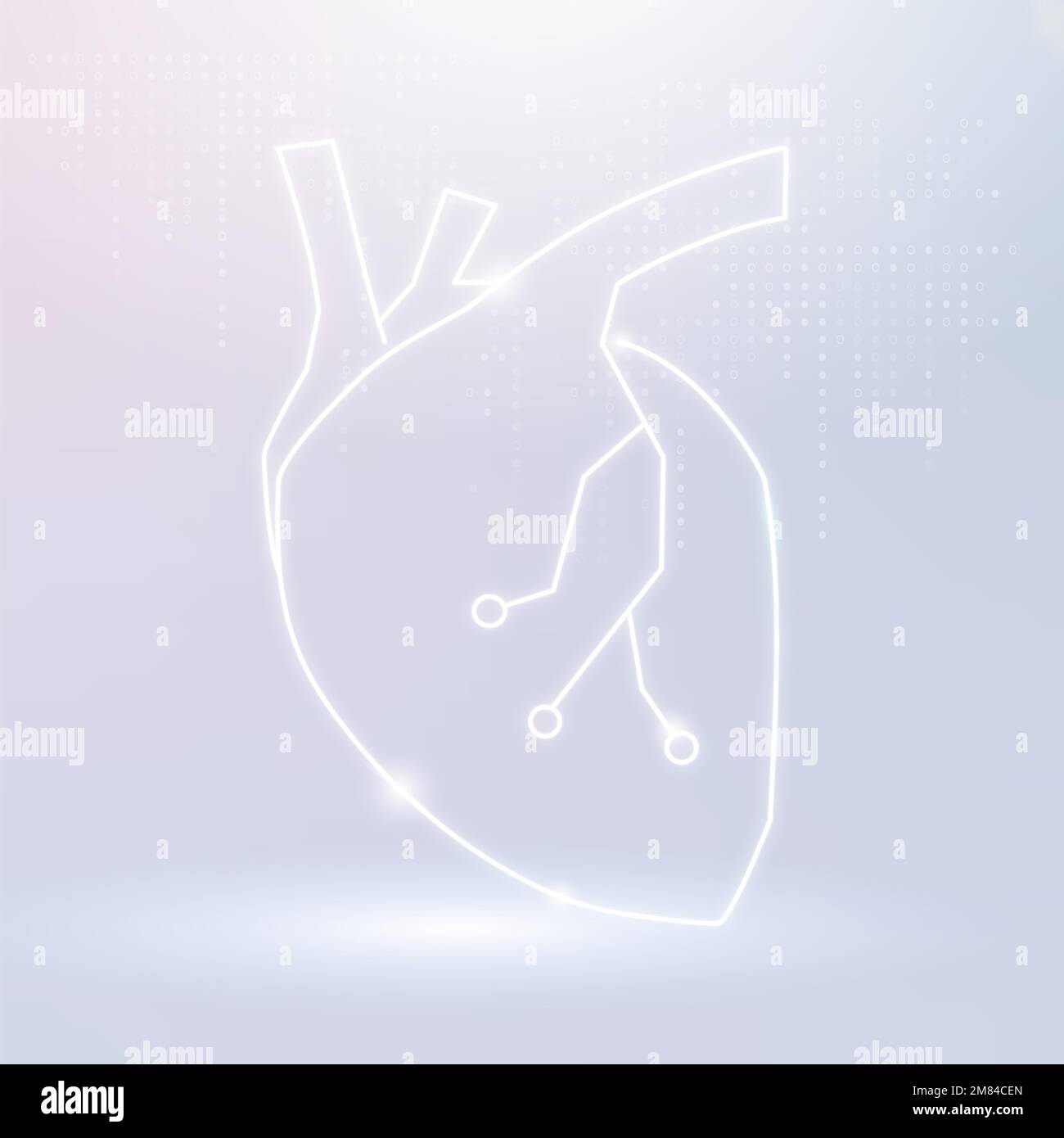 Heart icon vector for cardiac technology Stock Vector Image & Art - Alamy