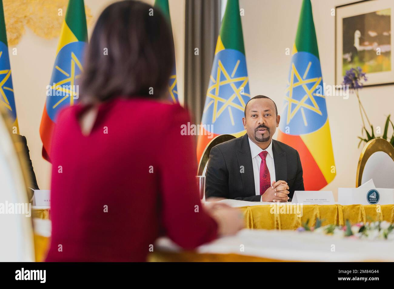 Annalena Baerbock (L, Alliance 90/The Greens), Federal Foreign Minister