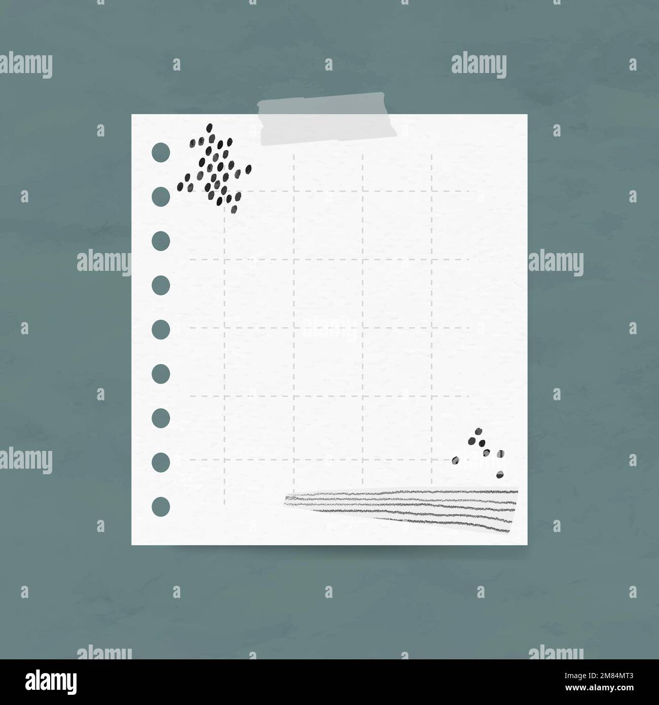 Taped paper note Stock Vector Images - Alamy