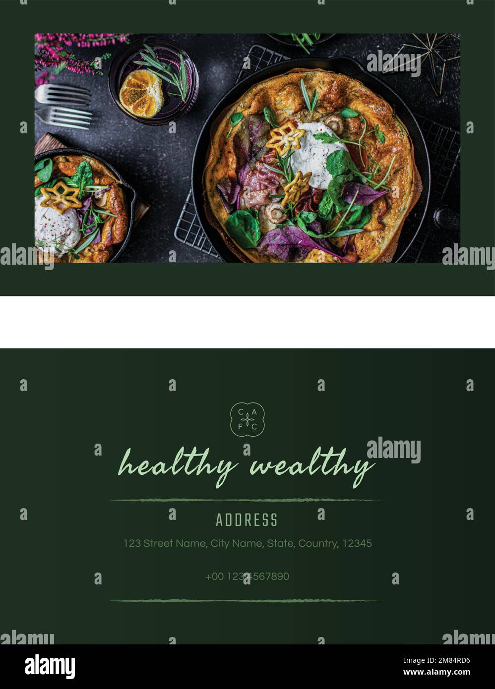 Restaurant business card template vector Stock Vector Image & Art Alamy