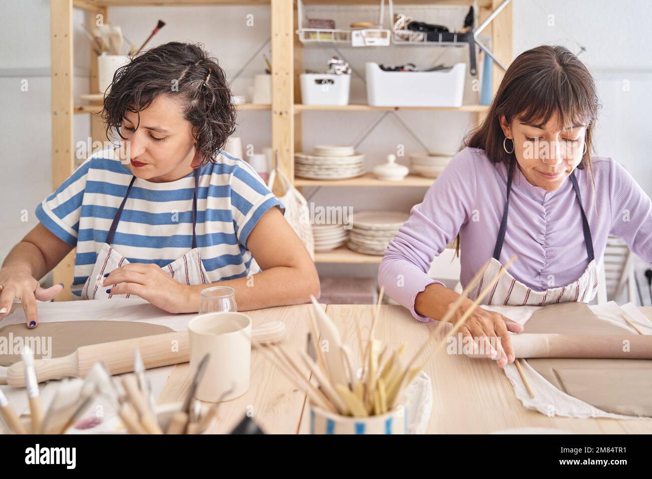 Pottery teacher hi-res stock photography and images - Alamy