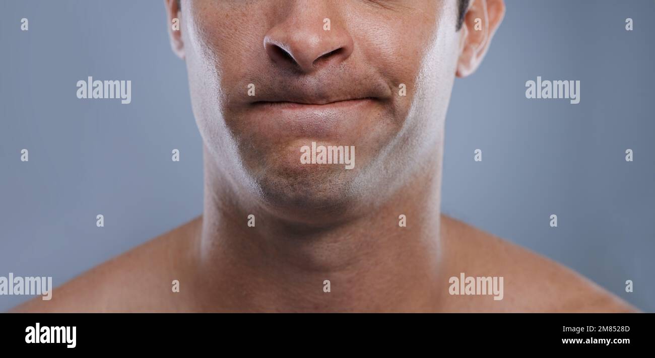 Mans face hi-res stock photography and images - Alamy