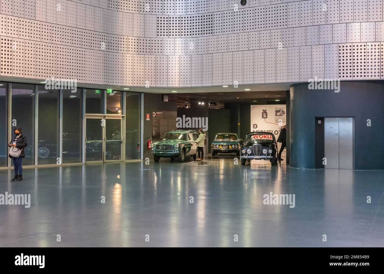 National Car Museum in Turin (MAUTO): Collection of about 200 original