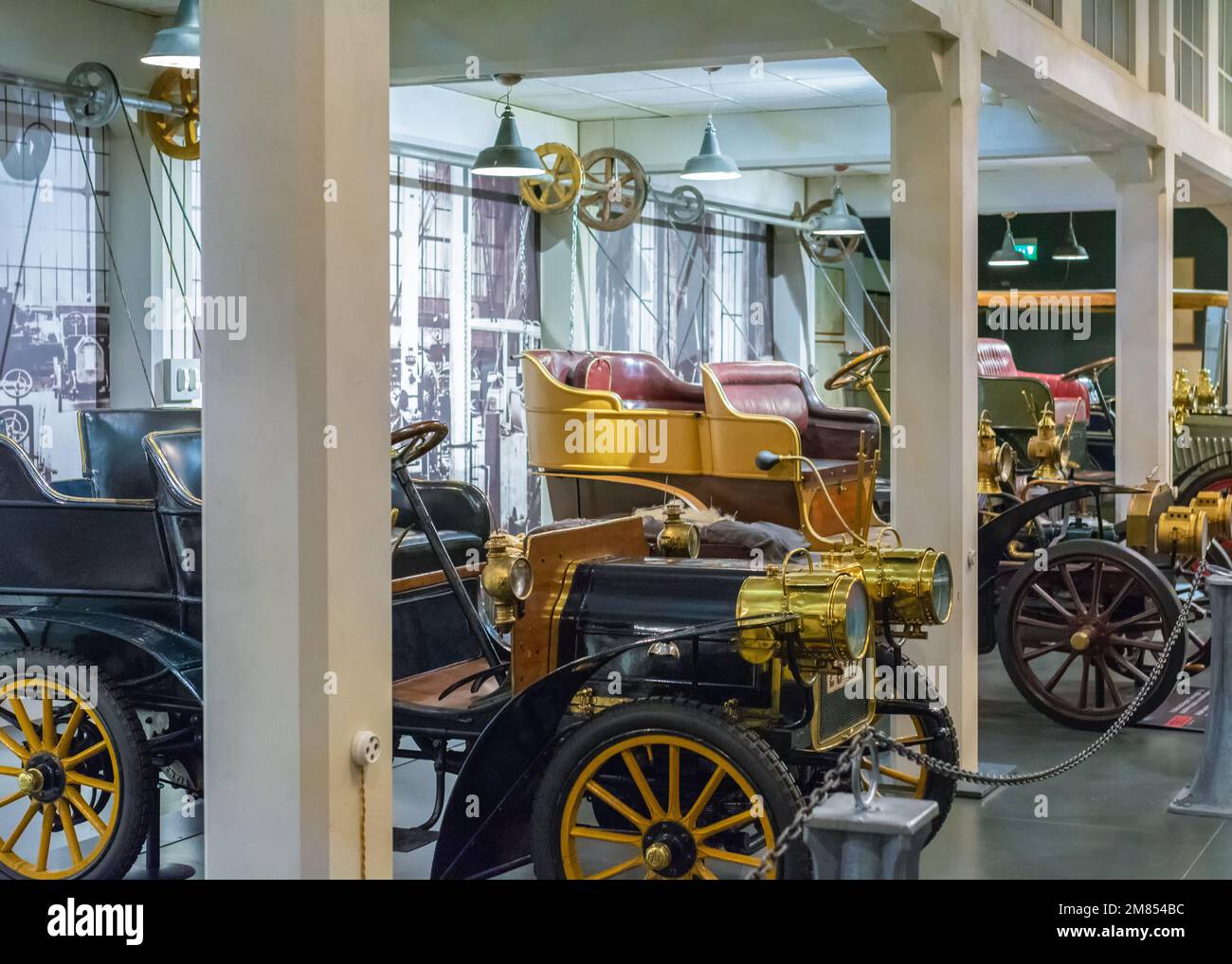 National Car Museum in Turin (MAUTO): Collection of about 200 original