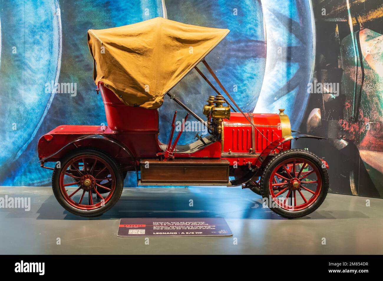 National Car Museum in Turin (MAUTO): Collection of about 200 original