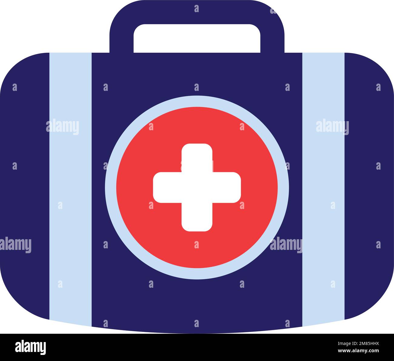 First aid emergency kit bag Stock Vector Images - Alamy
