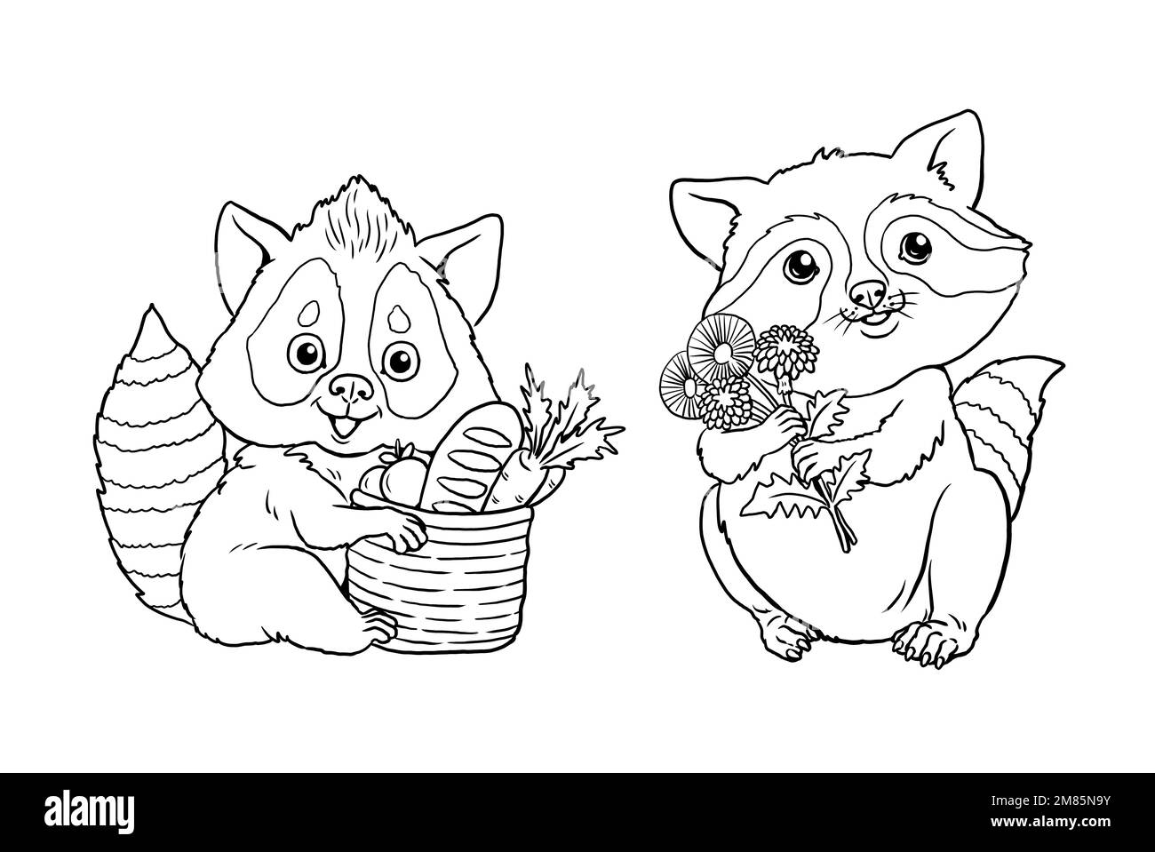 Cute Cats Family: Coloring Book (Super Cute Kawaii Coloring Book) [Book]