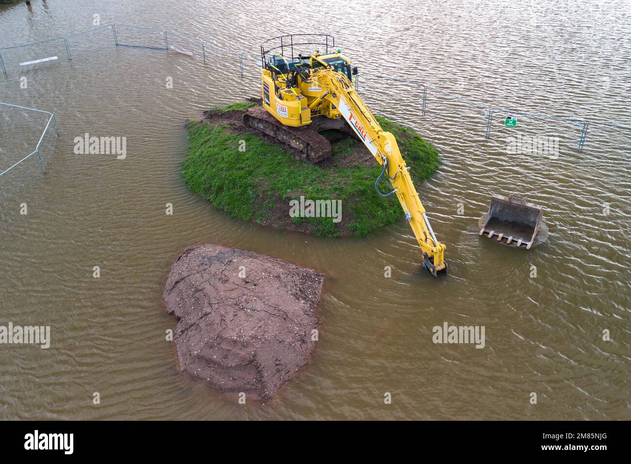 UptonuponSevern, Worcestershire, January 12th 2023 A small