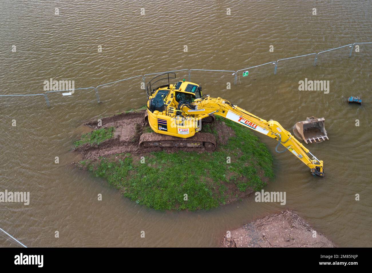 UptonuponSevern, Worcestershire, January 12th 2023 A small