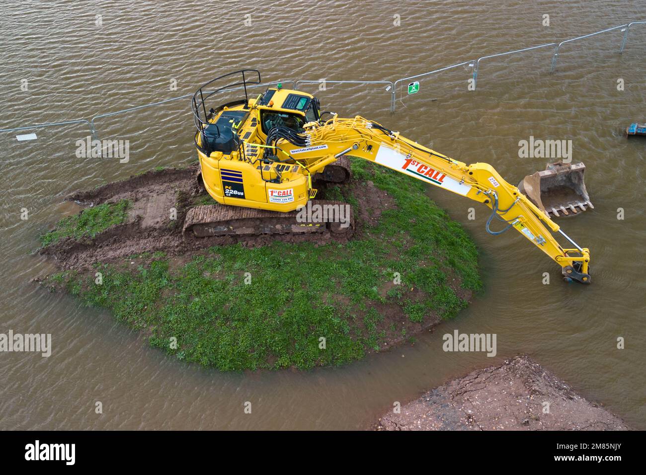 UptonuponSevern, Worcestershire, January 12th 2023 A small