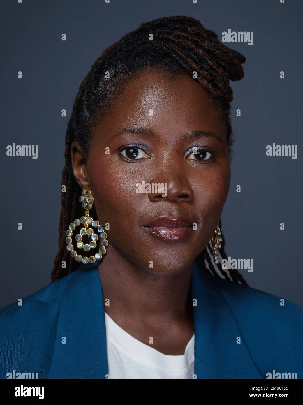 French filmmaker Alice Diop poses for a portrait to promote 