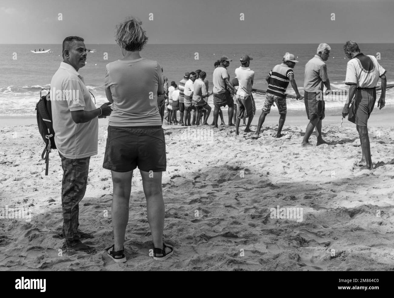 Net fisherman sri lanka Black and White Stock Photos & Images Alamy