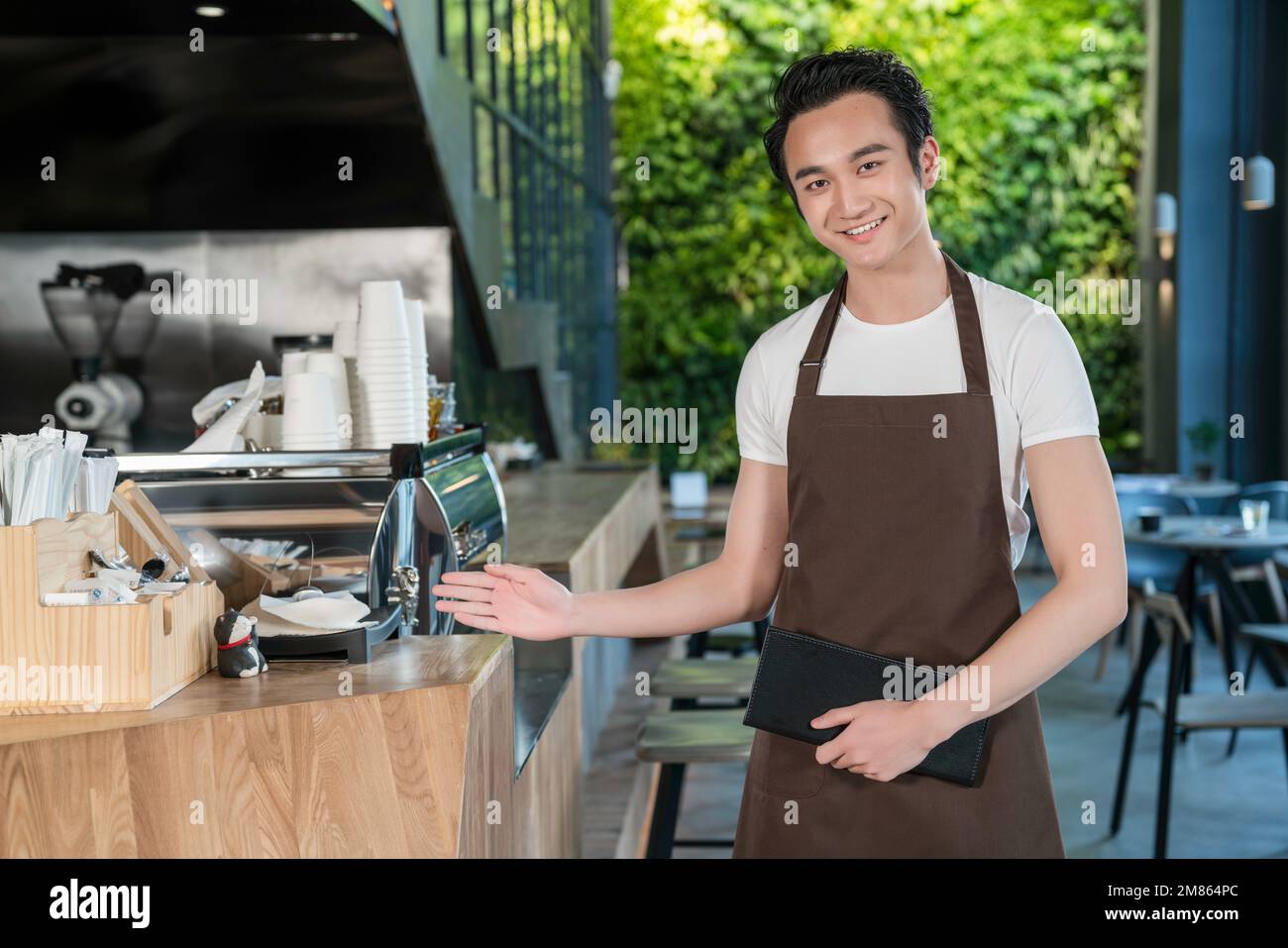 The coffee shop service Stock Photo Alamy