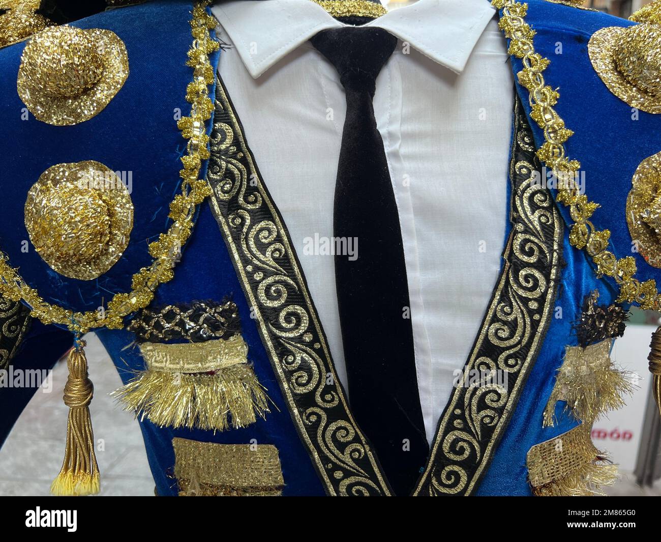 traditional costume of bullfighters Stock Photo