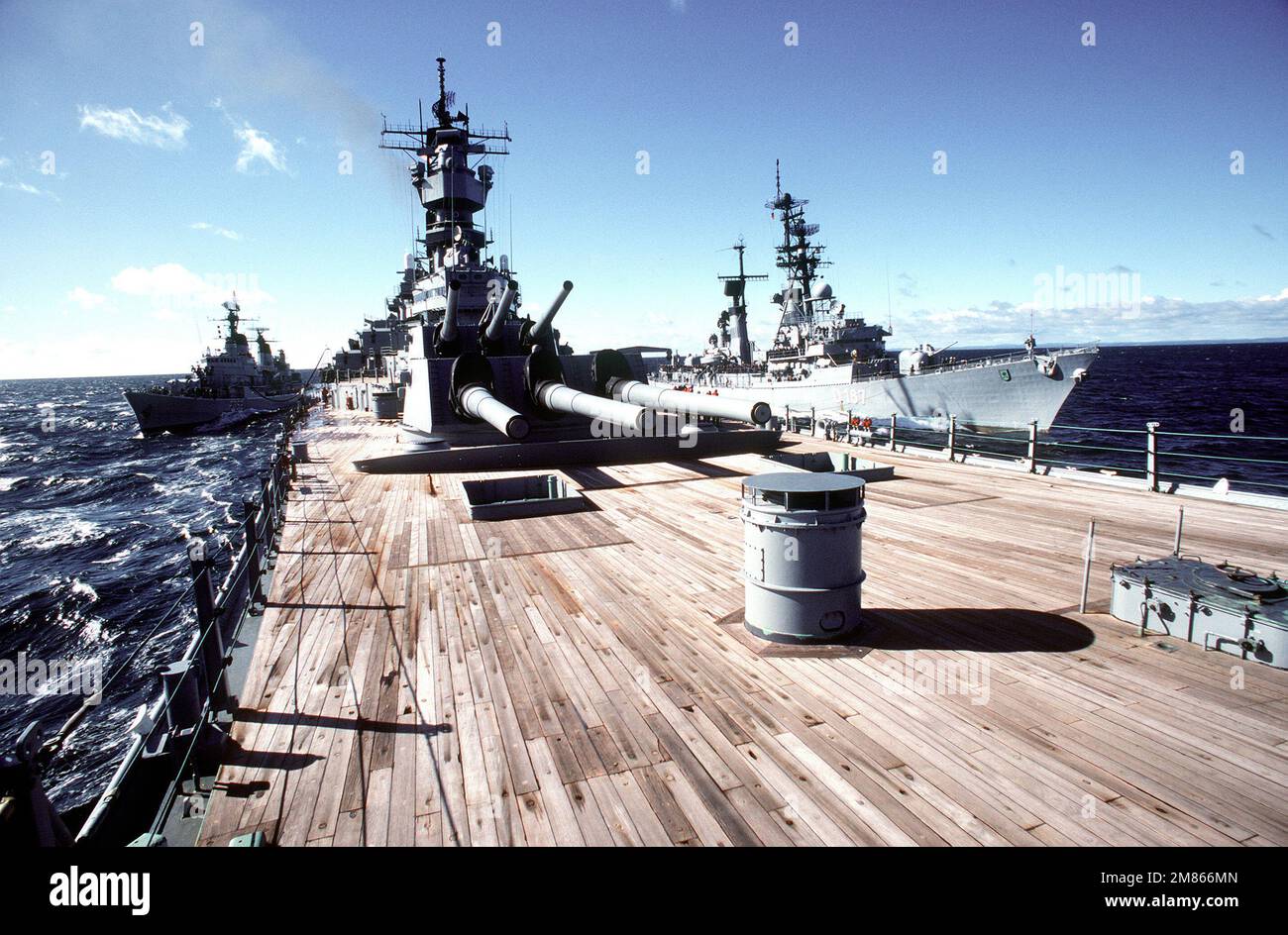 The Danish frigate PEDER-SKRAM (F-352), left, and the West German ...