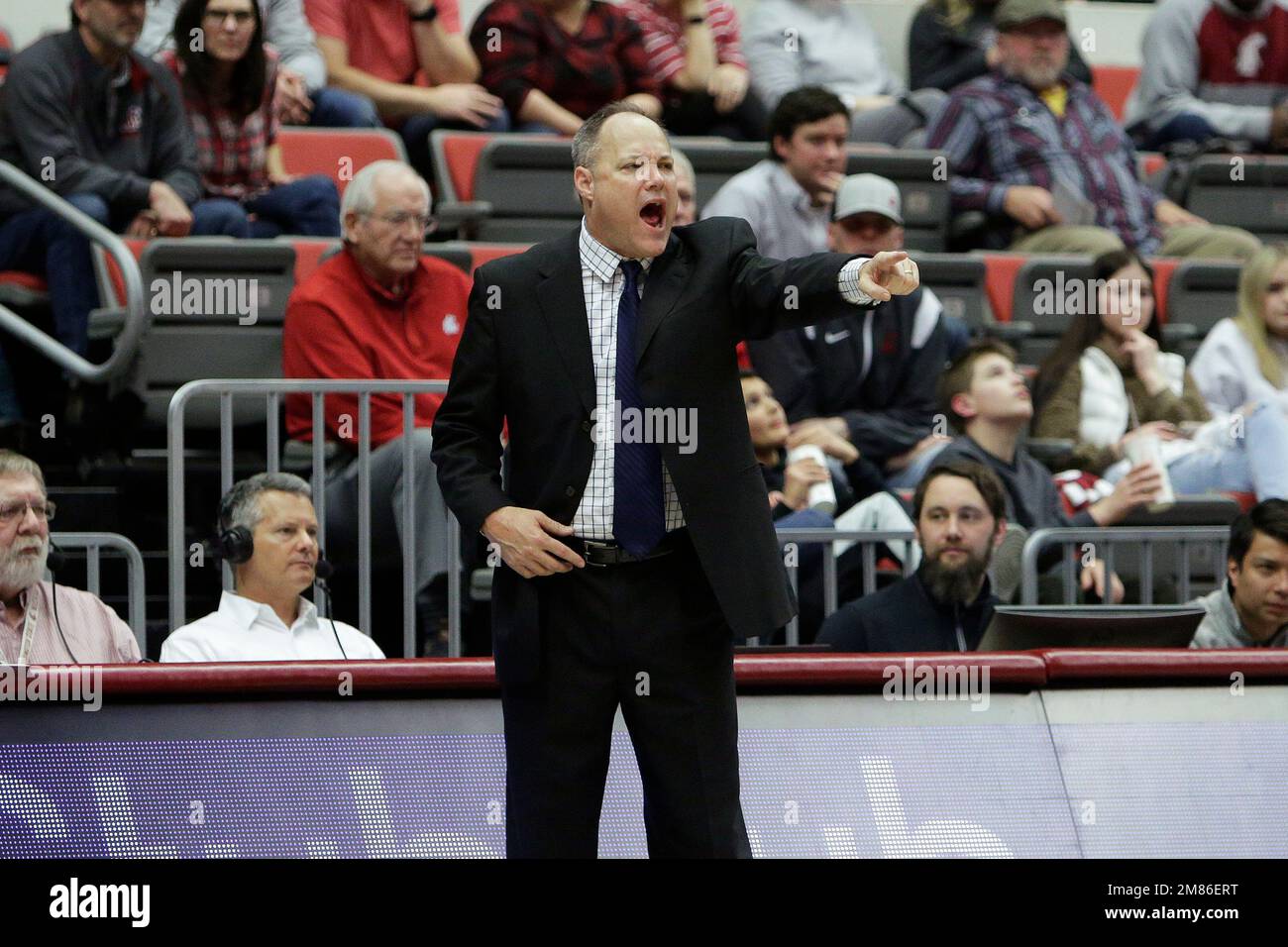 California head coach Mark Fox directs his team during the second half