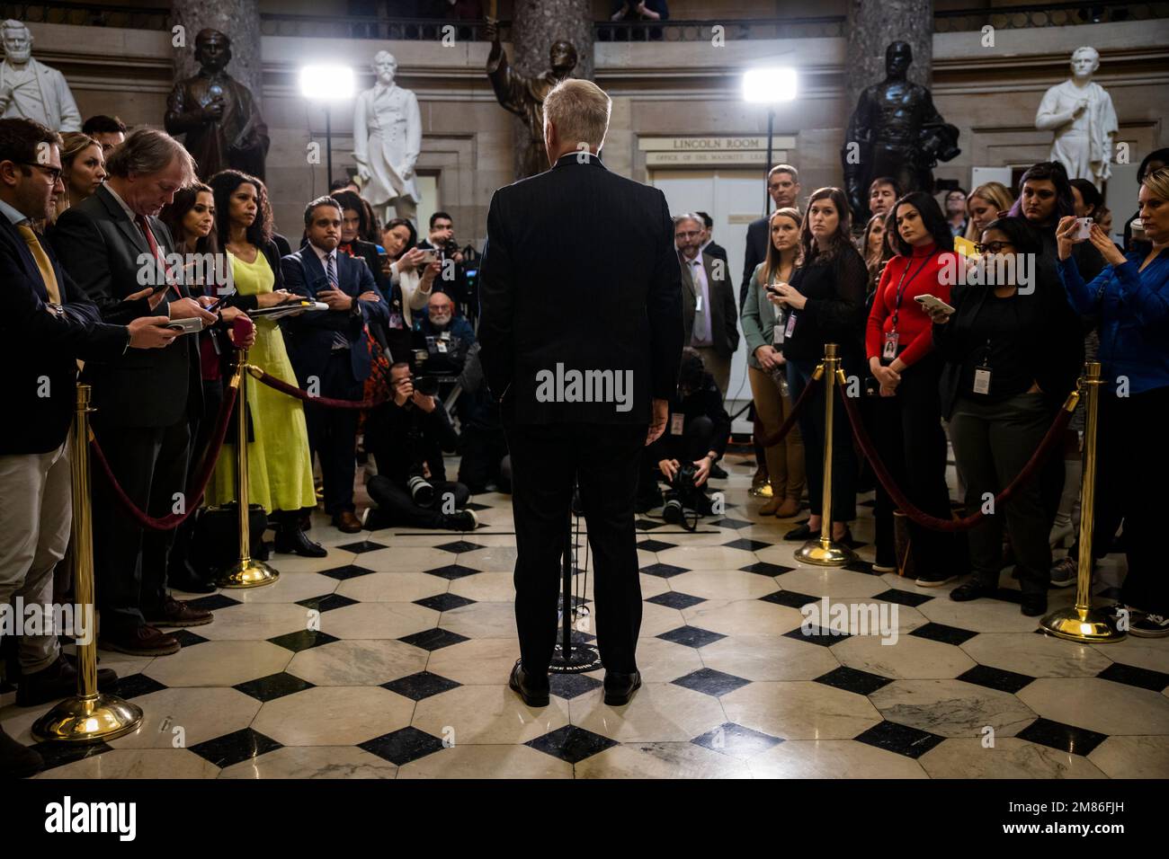 Washington, United States. 12th Jan, 2023. Speaker of the House Kevin