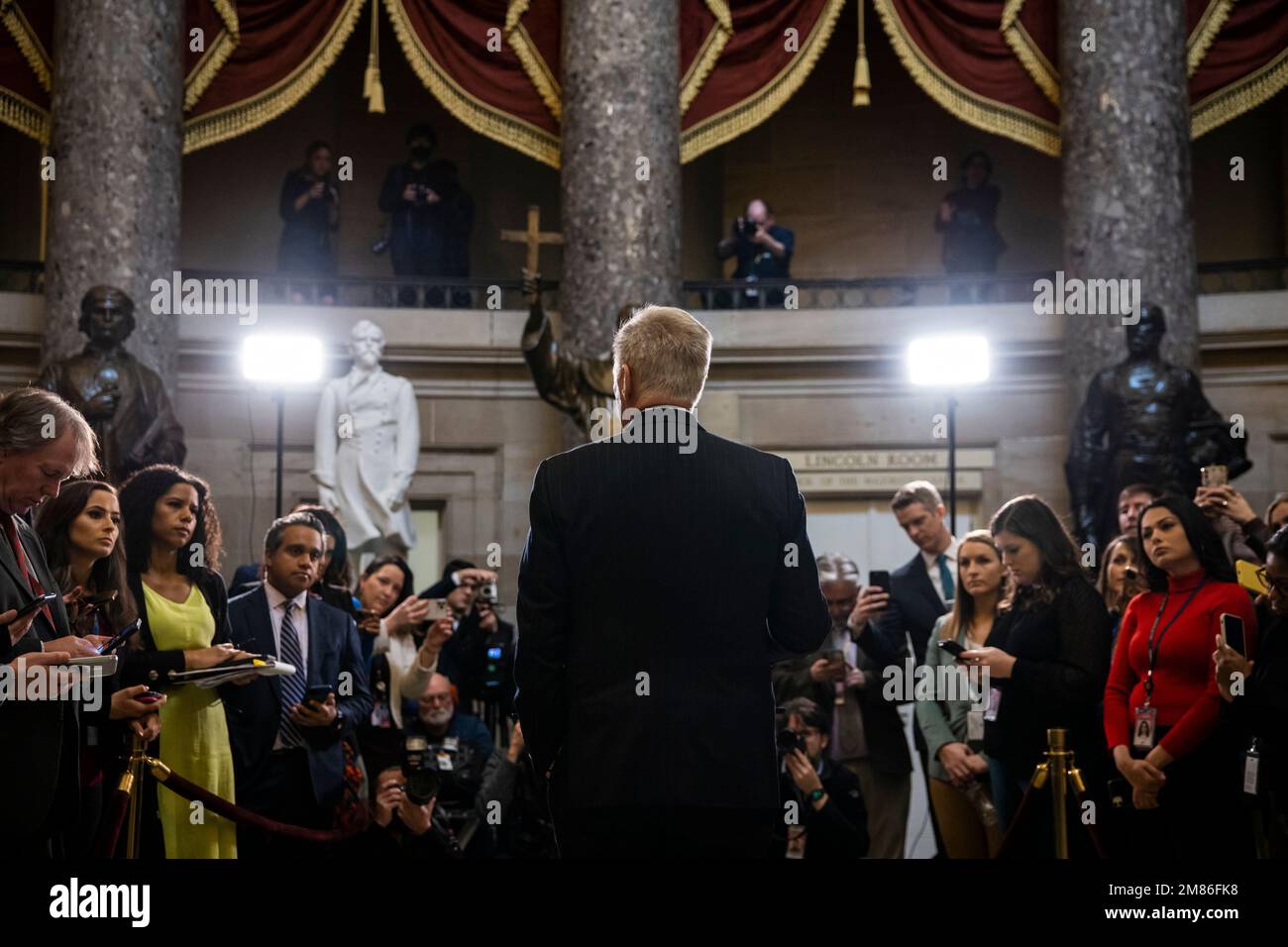 Washington, United States. 12th Jan, 2023. Speaker of the House Kevin