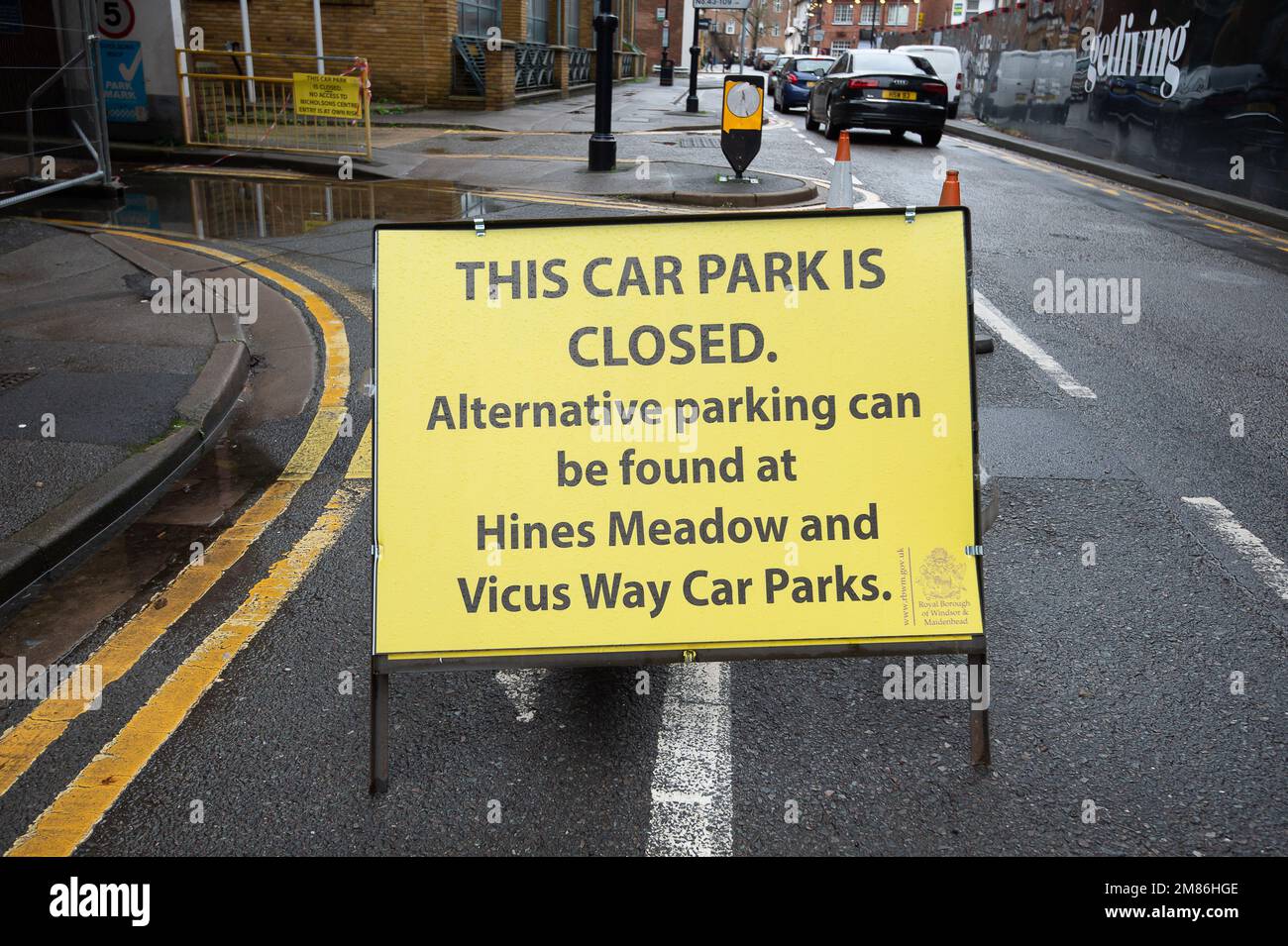 Nicholsons car park hires stock photography and images Alamy