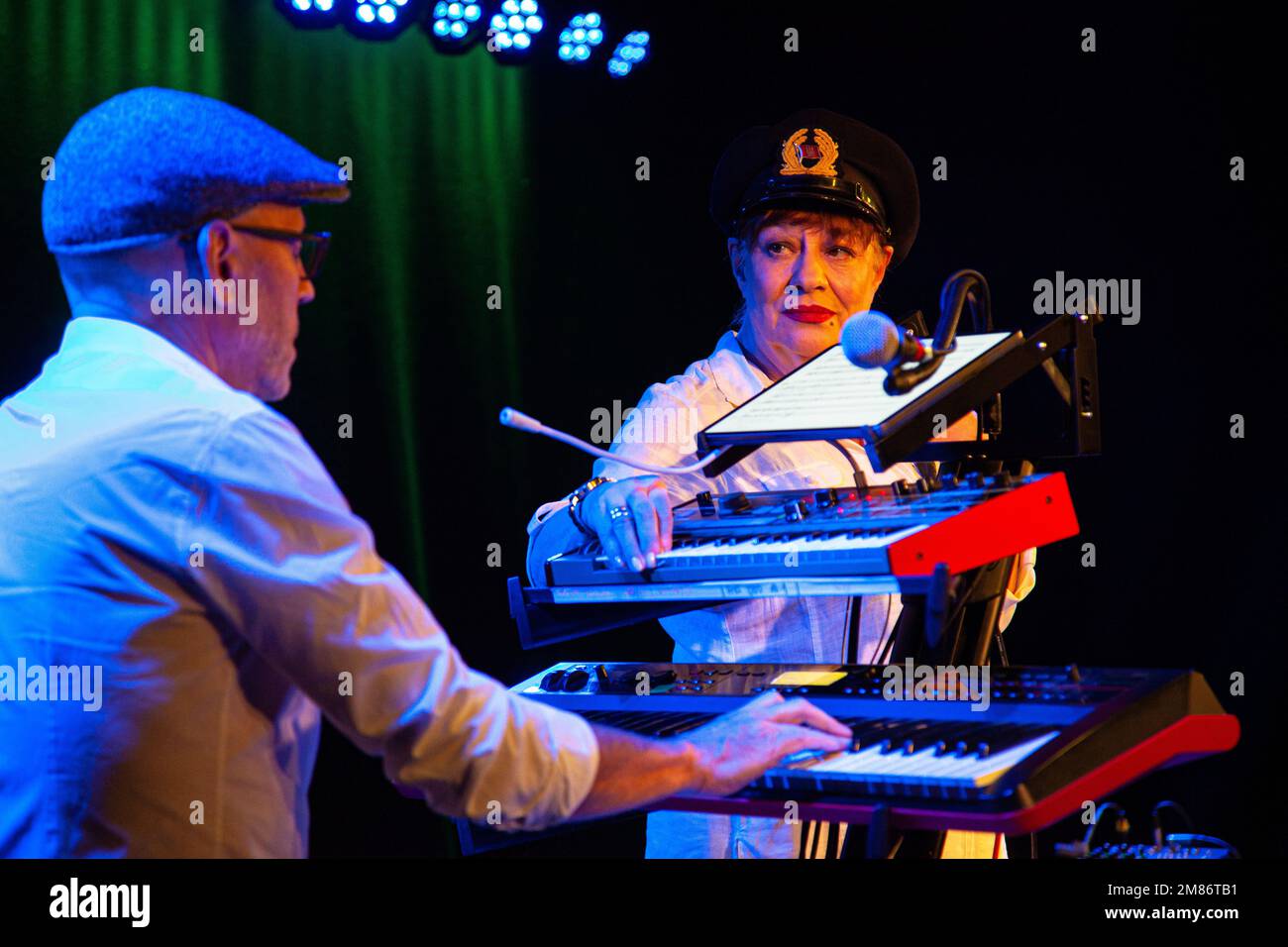 Ulla Meinecke, German singer and songwriter, Gronau, 2022 Stock Photo