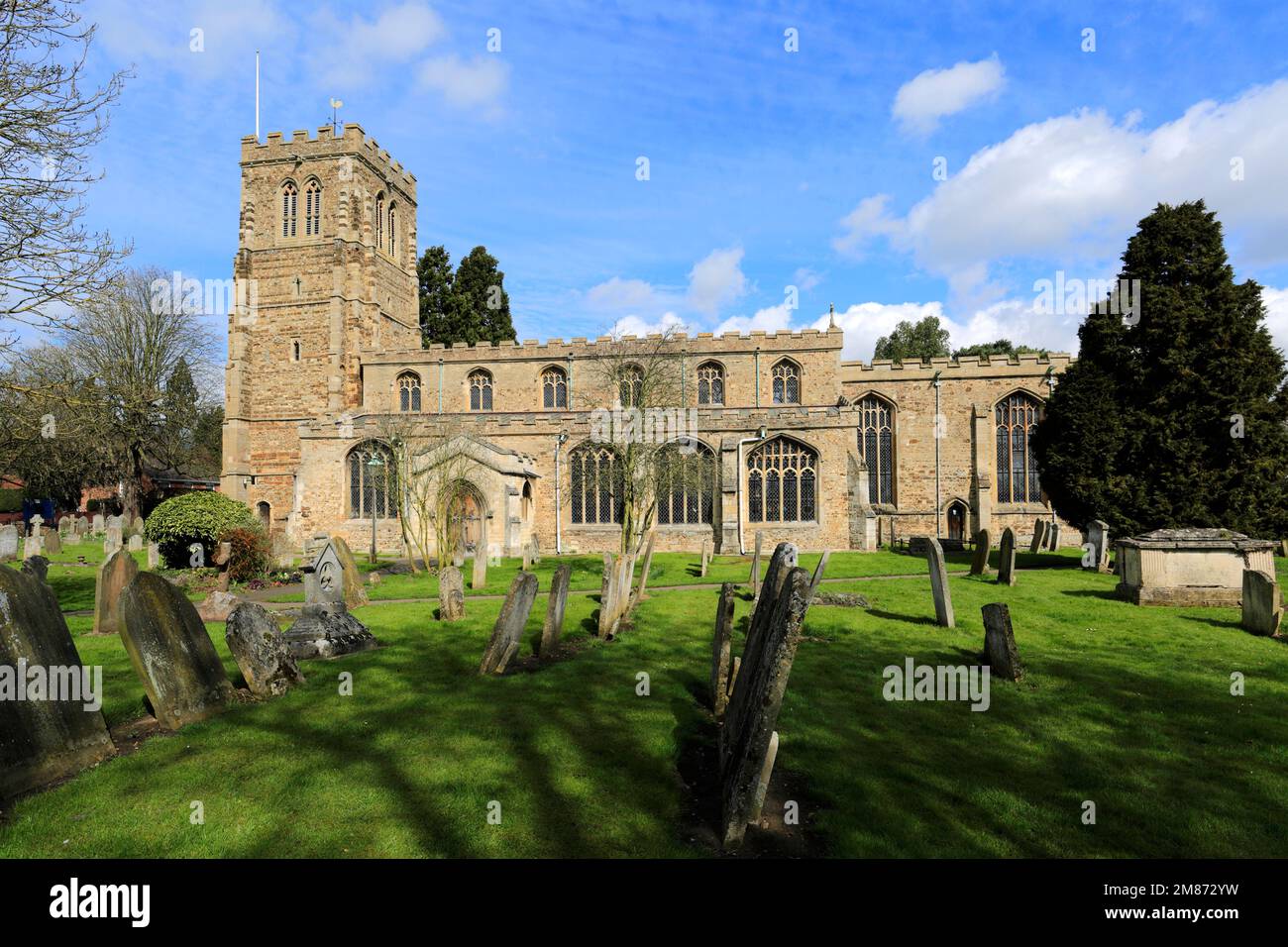 St Marys parish Church, Eaton Socon village, Cambridgeshire, England