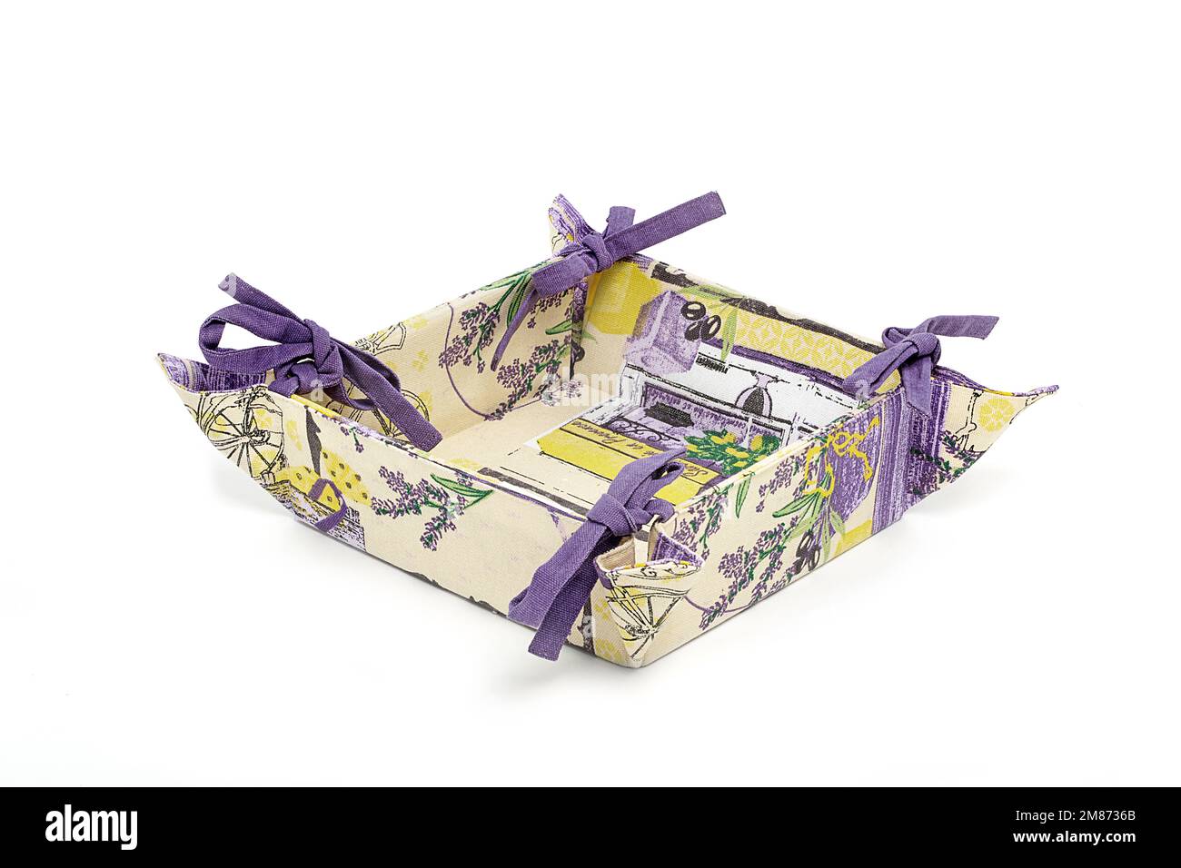 Fabric Bread Bin Colored Bread Bin Stock Photo Alamy