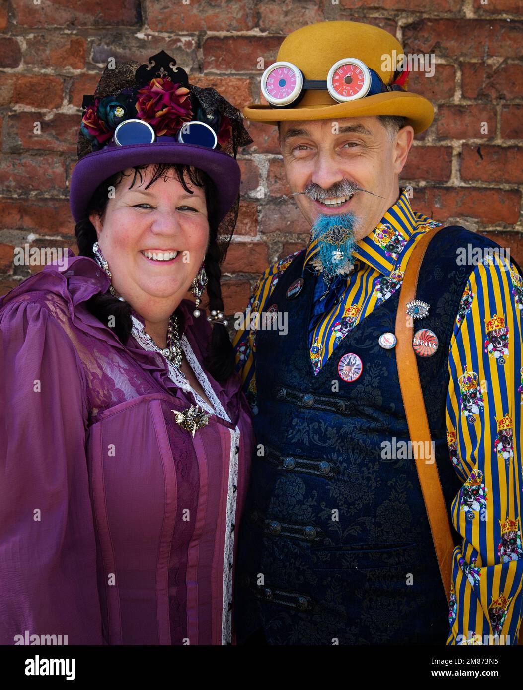 Steampunk costume hi-res stock photography and images - Alamy