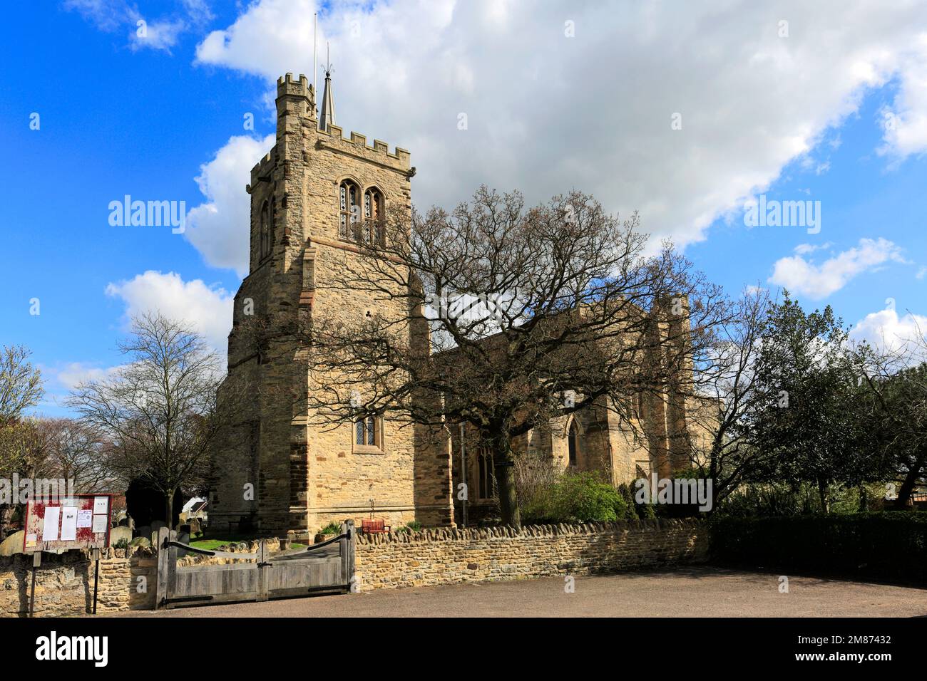 The Elstow Benedictine Abbey, Elstow village, Bedfordshire; England; UK