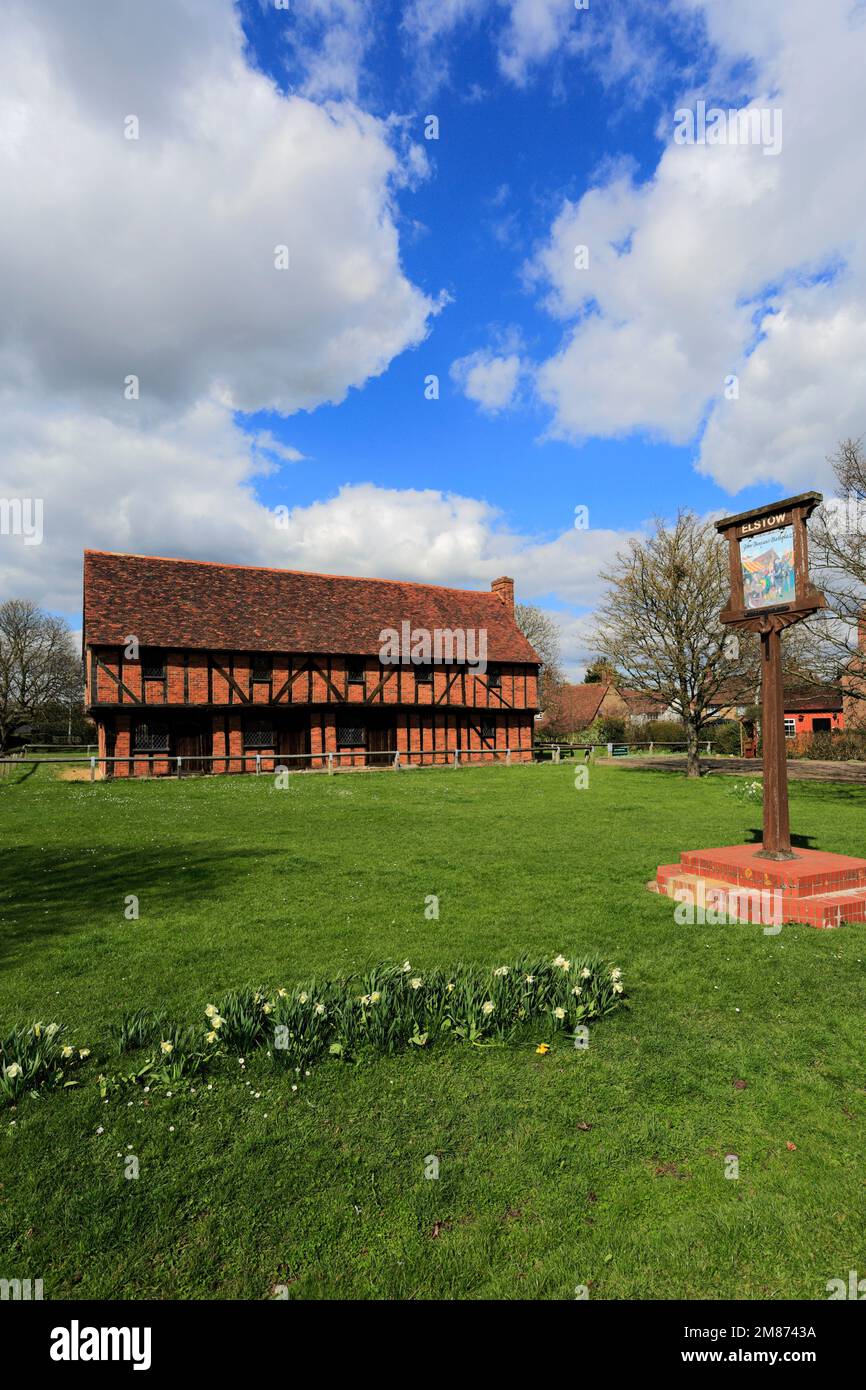 The Moot Hall; Elstow village; John Bunyans birthplace; Bedfordshire