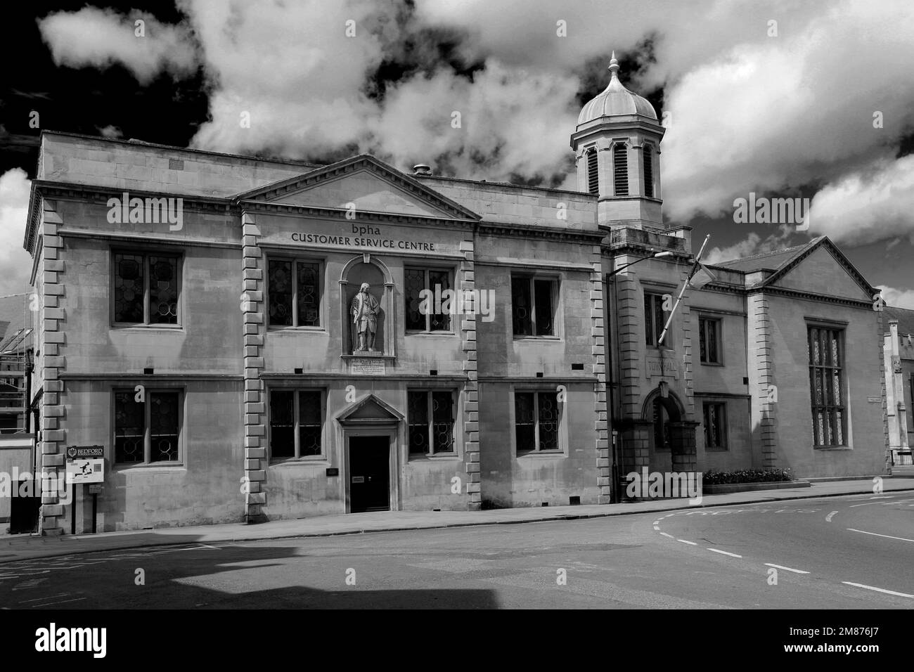 Tourist Information Centre and Town Hall, Bedford town, Bedfordshire
