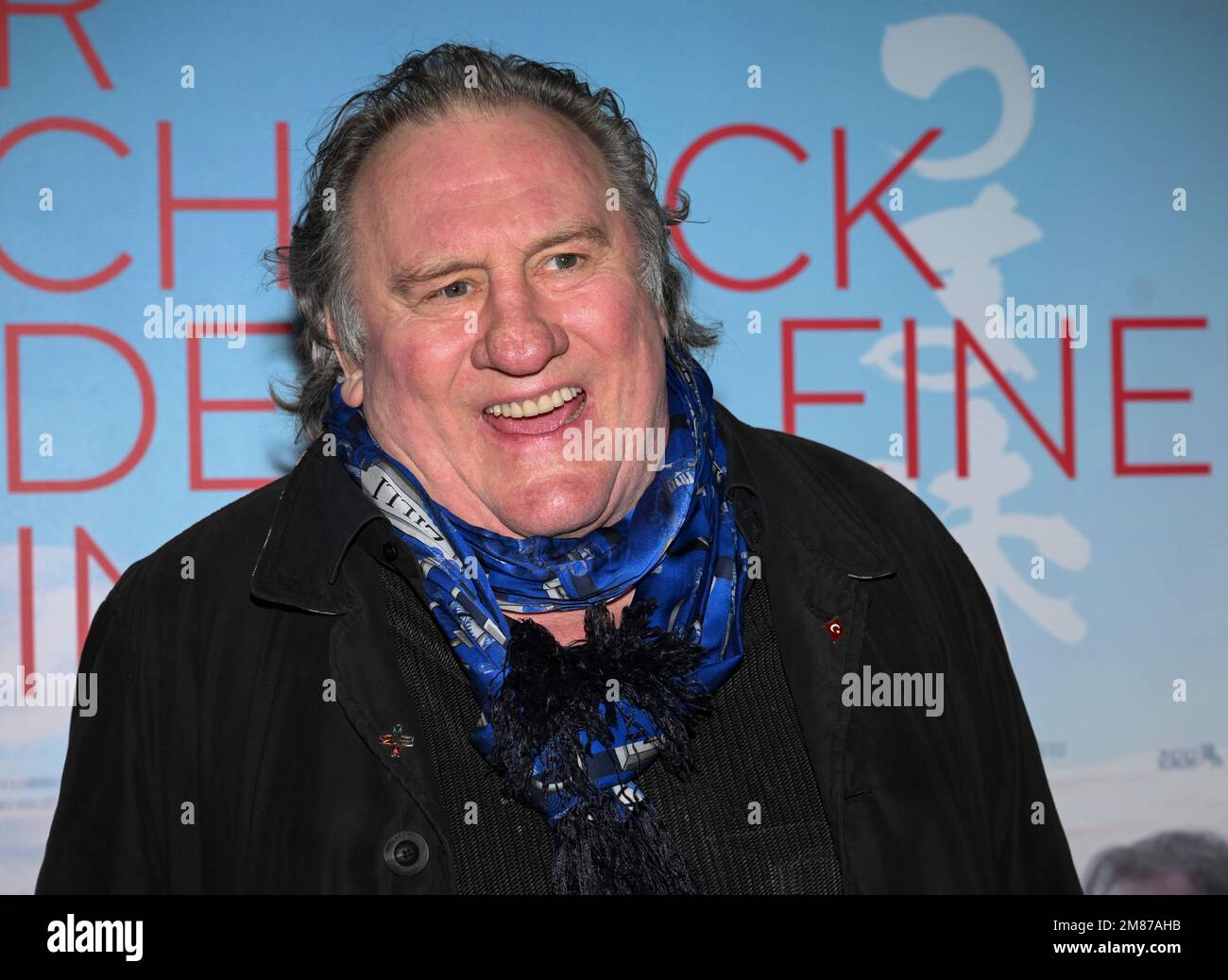 Berlin, Germany. 12th Jan, 2023. French actor and leading man Gerard